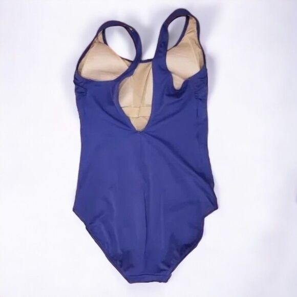 Blue One-Piece Bathing Suit - Picture 3 of 8